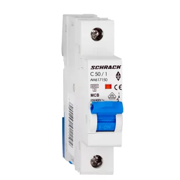 SCHRACK AM617150 Amparo Kismegszakító C 50A, 1 pólusú