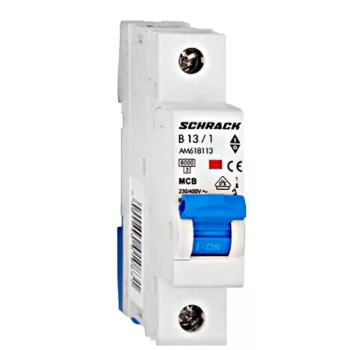   SCHRACK AM618113 Kismegszakító AMPARO 6kA, B 13A, 1 pólusú