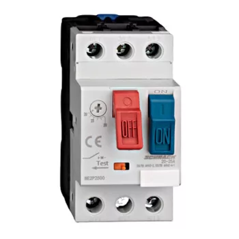   SCHRACK BE2P2500 Motorvédőkapcsoló CUBICO PB, 3 pólusú, 20-25AClass 10A