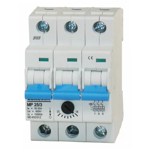 SCHRACK BE400312 3KE Motorvédőkapcsoló 16,0A-25,0A, 3 pólusú