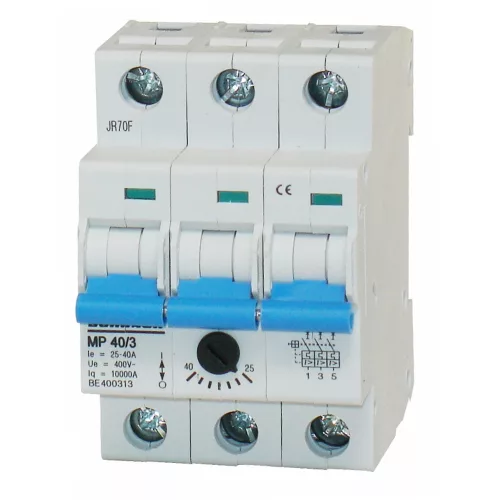 SCHRACK BE400313 3KE Motorvédőkapcsoló 25,0A-40,0A, 3 pólusú