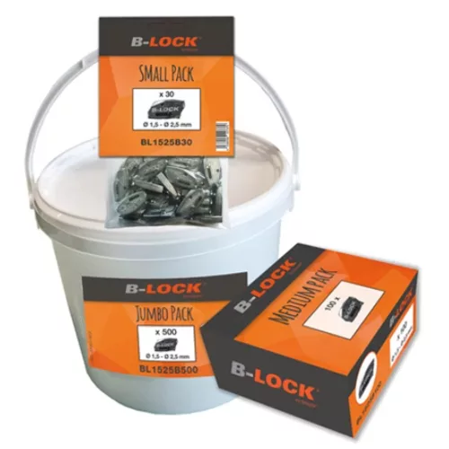 B-LOCK BL1525B100 Gyors szorító 1,5-2,5mm bowdenhez 100db/csomag