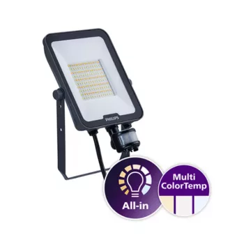 PHILIPS BVP167 LED60/830_40_65 PSU 50W SWB  MDU CE LED fényvető+mozgásérzékelő 6000lm 3000-6500