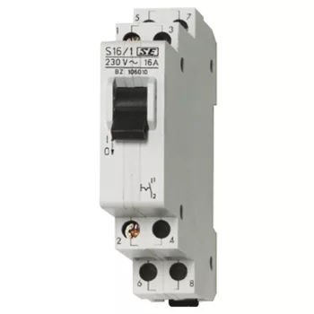 SCHRACK BZ106030 Sorba építhető kapcsoló, 3z, 16A, 1KE
