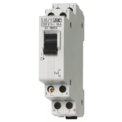 SCHRACK BZ106030 Sorba építhető kapcsoló, 3z, 16A, 1KE