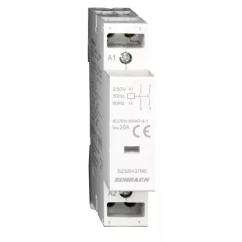 SCHRACK BZ326437ME Amparo Sorba építhető mágneskapcsoló 20A, 2z, 1KE