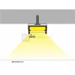TOPMET C7020020 LED profil BEGTON12 eloxált ALU (2 méteres szál)