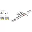 TOPMET C8020020 LED profil fedél "E" opál (2 méteres szál)