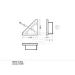 TOPMET C9980022 LED profil CABI12E végzáró szett szürke (2db/cs)
