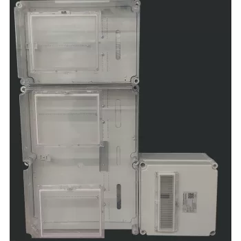 CSATÁRI PLAST PVT 7590 Á-V-H Fm-SZ 1/3F mérőszekrény 1xM63.80A+1xV32+1xH80A légkábeles 1-szinte