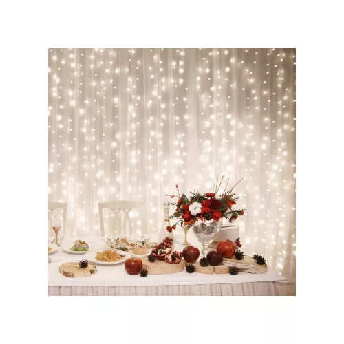 SOMOGYI DLF 400/WW LED-es fényfüggöny, 2x2m melegfehér