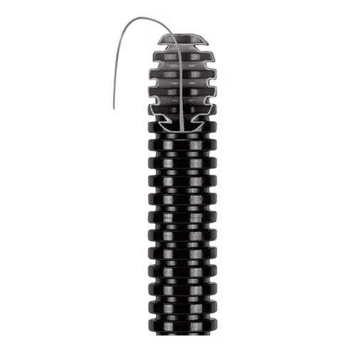 GEWISS DX15116R Lépésálló gégecső behúzószállal 100m 16mm fekete FK15 750N