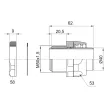 GEWISS DX54040 Lágy PVC spirálcső tömszelence 40-es M40x1,5
