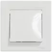 SCHNEIDER EPH0400121 Asfora Váltókapcsoló, rugós bekötés, fehér