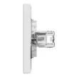 SCHNEIDER EPH4400121 Asfora UTP aljzat, fehér 2xRJ45 Cat5e