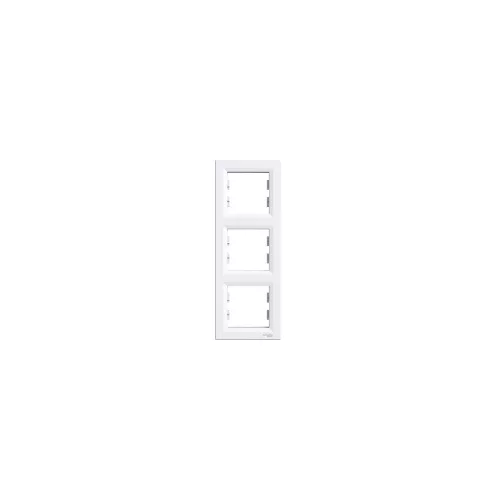 SCHNEIDER EPH5810321 Asfora Kapcsoló hármas keret, függőleges, fehér