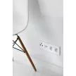 SCHNEIDER EPH6500121 Asfora Fényerőszabályzó, váltó, jelzőfényes, 60-600W, fehér