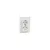 SCHNEIDER EPH9900121 Asfora Aljzat, csavaros bekötés, fehér 2x2P+F