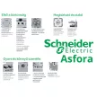 SCHNEIDER EPH9900121 Asfora Aljzat, csavaros bekötés, fehér 2x2P+F
