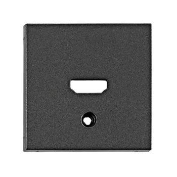 SCHRACK HDMI csatlakozó fedlap, antracit - EV114051