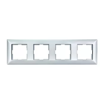 SCHRACK 4-es keret Classic ezüst - EV125004