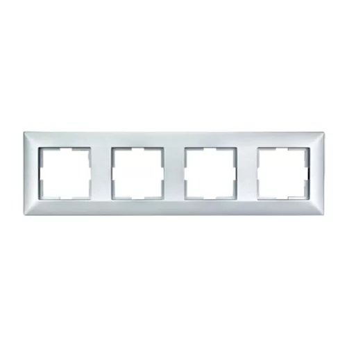 SCHRACK 4-es keret Classic ezüst - EV125004