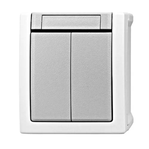 SCHRACK Falon kívüli csillárkapcsoló, rugós csatlakozás, IP54 - EV210009