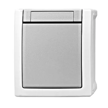   SCHRACK Falon kívüli nyomógomb, rugós csatlakozás, IP54 - EV210019
