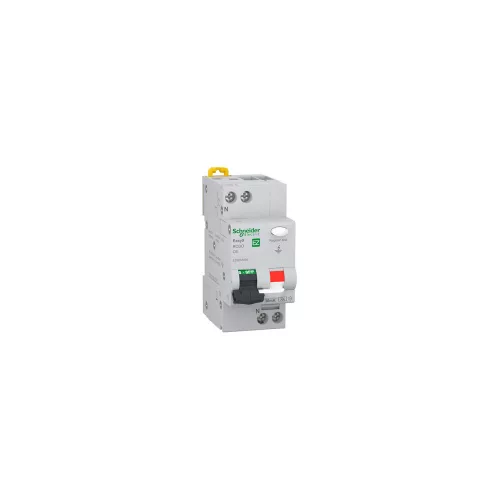 SCHNEIDER EZ9D55606 EASY9 PRO Áramvédős Kismegszakító 6kA, A osztály, 1P-N, C, 6A, 30mA