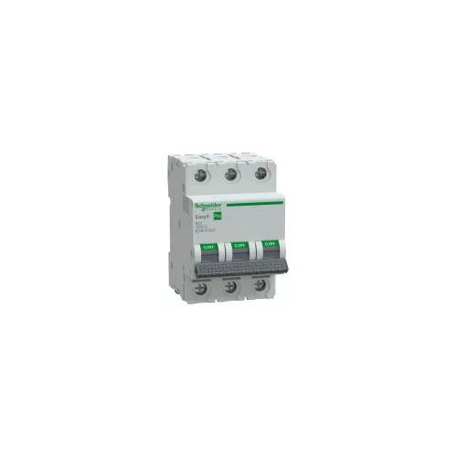 SCHNEIDER EZ9F27363 EASY9 PRO Kismegszakító 6kA, 3P, B, 63A