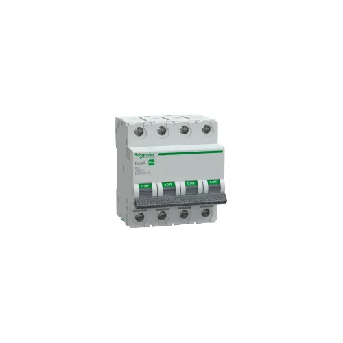 SCHNEIDER EZ9F27410 EASY9 PRO Kismegszakító 6kA, 4P, B, 10A