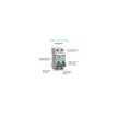SCHNEIDER EZ9F57210 EASY9 PRO Kismegszakító 6kA, 2P, C, 10A