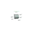 SCHNEIDER EZ9F57410 EASY9 PRO Kismegszakító 6kA, 4P, C, 10A