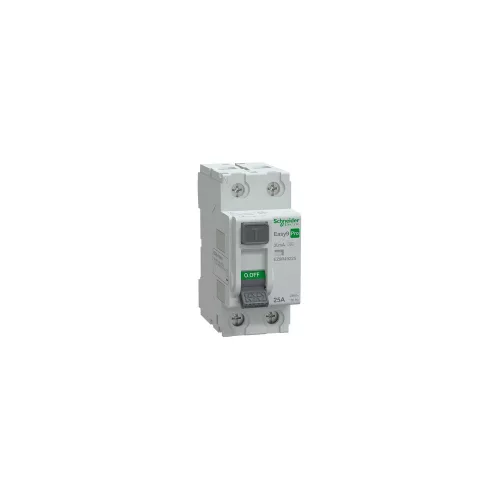 SCHNEIDER EZ9R49225 EASY9 PRO Áram-védőkapcsoló 6kA, A osztály, 2P, 25A, 30mA
