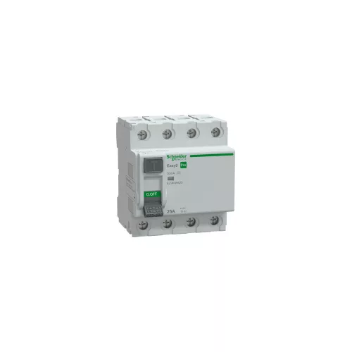 SCHNEIDER EZ9R49425 EASY9 PRO Áram-védőkapcsoló 6kA, A osztály, 4P, 25A, 30mA