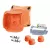HENSEL FK0402 Tűzálló kötődoboz 104mmx104mmx70mm sorkapoccsal