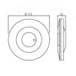 GTV-CR-CR3M00-00 Mozgásérzékelő CR-3 MINI 2000W 220-240V/AC 50/60Hz 360°