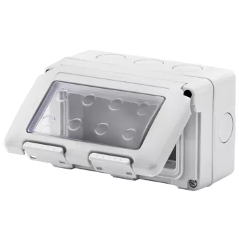   GEWISS Szerelvénydoboz SYSTEM 4modul IP55 132x82x65mm - GW27044