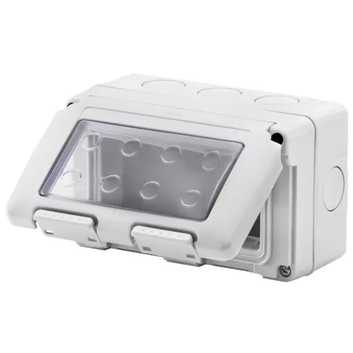 GEWISS Szerelvénydoboz SYSTEM 4modul IP55 132x82x65mm - GW27044