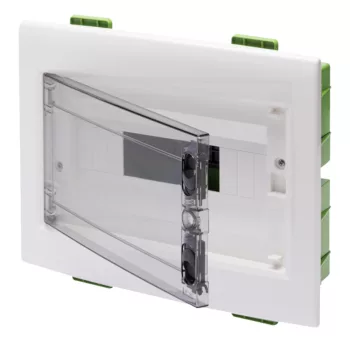   GEWISS GW40605PM Biztosítótábla sülly. 12M IP40  gipszkartonba zöld