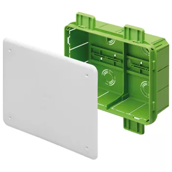 GEWISS GW48006PM Süllyesztett kötő-/szerelvénydoboz DIN-sínnel téglalap 196mmx 152mmx műanyag z
