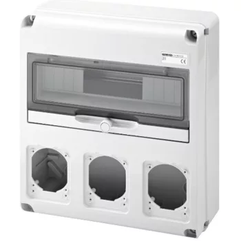 GEWISS GW68005N Kombinációs doboz 12mod. 3 dughely IP65