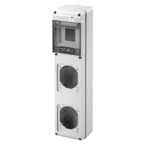 GEWISS GW68020N Elosztó doboz IP44/67 5modul 2 fészek