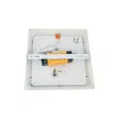GREENLUX LED90 FENIX-S White 18W WW SQUARE 2800K melegfehér LED lámpatest - GXDW034