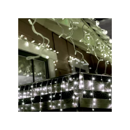 SOMOGYI KKF 308/WH LED-es jégcsap fényfüggöny, 10m, 8program, IP44