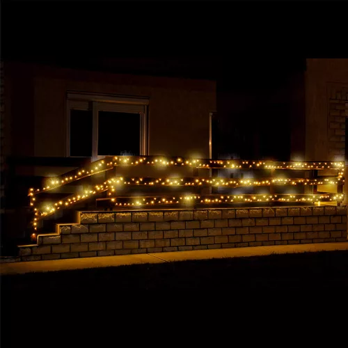 Somogyi KKL 200F/WW LED-es sziporkázó fényfüzér, 20m, IP44