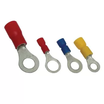   TRACON KSZ10 Szemes saru szigetelt 2,5mm2 M10 kék 50db/csomag