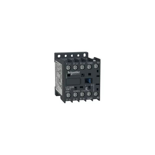 SCHNEIDER LC1K0910B5 Mágneskapcsoló 3P 4KW 24VAC 1no