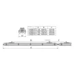 SCHRACK LIVB0014 DEVO PRO II 61W 8300lm 840 230V EVG IP66 CL 1 PMMA 1200mm