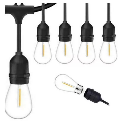 SPRECTUMLED LL-477323 LEDline LEDOM kerti garland E27 5m+10xE27 1W